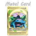 Pokemon 183200 High Mach HP Raichu English Japanese Spanish Metal Giant Card Mewtwo PikachuGx Charizard Vmax Collection Card. 