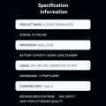 Bisofice M30 Smart Translator 3.1inch IPS High Definition Screen WIFI/Bluetooth Connection. 