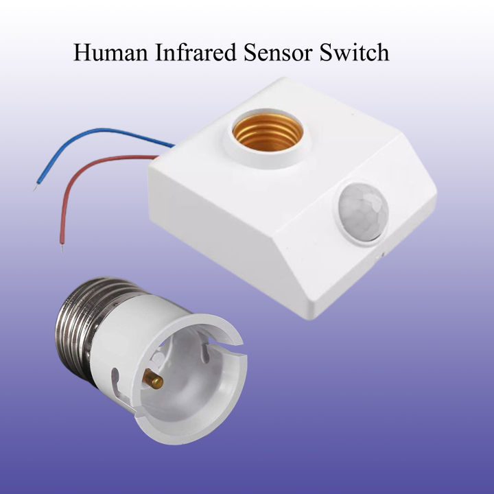 PIR%20Infrared%20Sensor%20Switch%20Automatic%20Light%20Lamp%20Holder%20Switch,%20Motion%20sensor%20holder%20For%20Light%20-%20Image%203