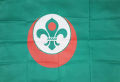 Bangladesh Scout Flag 5ft x 3ft (Digital Print). 