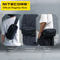 NITECORE SLB03 Commuter Sling Bag 500D Nylon Casual MultiPurpose Tactical Function Crossbody Bag Molle System Waist Bags Men.