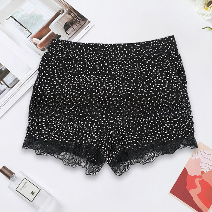 Ladies' Cotton Stretchable Shorts with Elastic Waist - Summer Comfort Fit