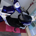1 Set Motorcycle Whole Body Fairing Stickers Decals Red/Blue Scooter Decorative Emblem Logo Motorbike Badge For Yamaha BWS 100.