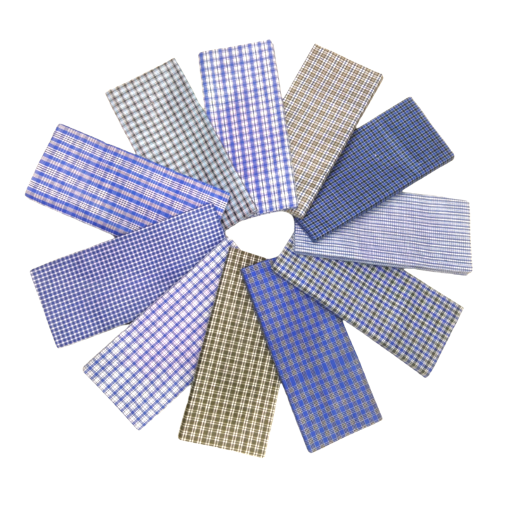 Kumarkhali Kustiya Traditional Multicolor Cotton Lungi for Men 5 HAND 1 PCS / Wholesale Bazar Price