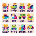 , Animal Shape Jigsaw Puzzles, Peg Puzzle Toys for Kids, Learning Toys, Preschool Fine Motor Skills Color Recognition. 