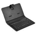 Mobile Phone Bluetooth Keyboard Leather Sheath Applicable iPhone Protective Cover Flip Office Wireless Keyboard Leather Sheath Two-in-One. 