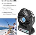 Mini Portable Fan Usb Rechargeable Fan Air Cooler Mini Desk Third Wind Usb Fan 18650 Battery (not Include) Cooling Fans#dp4. 