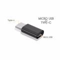 Micro USB to Type-C Converter Adapter for Charging & Sync Smartphone.
