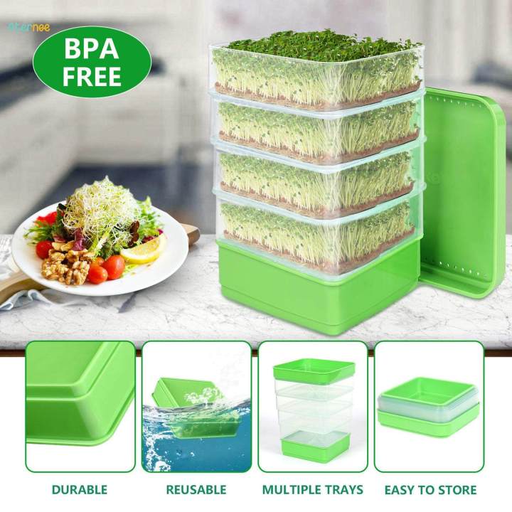 Seed%20Sprouting%20Kits%20Seedling%20Starter%20Tray%20with%20Lid%20Versatile%20Germinate%20Seeds%20Indoors%20Grower%20for%20-%20Image%204