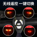 Bicycle wireless remote control tail light, helmet gravity induction night warning light, charging mountain bike riding. 