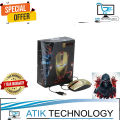 Newman IronMan G306 Wired Optical Gold & Black LED Gaming Mouse.
