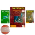 Netzwerk Deutsch als Fremdsprache A2 (Textbook + Workbook + Glossar). 