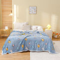 Thickened office air conditioning blankets, nap blankets, coral velvet small blankets, bed sheets, cover blankets, gifts, flannel blankets, quilts.