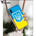 Yinuoda Ukraine Flag TPU Soft High Quality Phone Case for Apple iPhone 8 7 6 6S Plus X XS MAX 5 5S SE XR 11 11pro max Cover Vnce Lncei. 