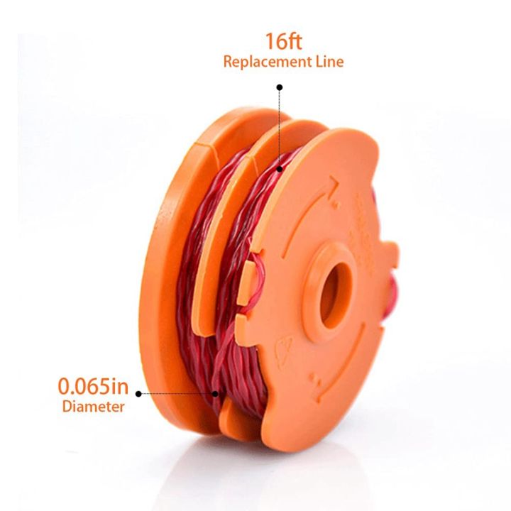 WA0007%20/%2050022833%20Replacement%20Line%20Trimmer%20Spool%20for%20Worx%20WG116%20WG119%20Corded%20Electric%20String%20Trimmers,%2016Ft%200.065Inch%20-%20Image%202