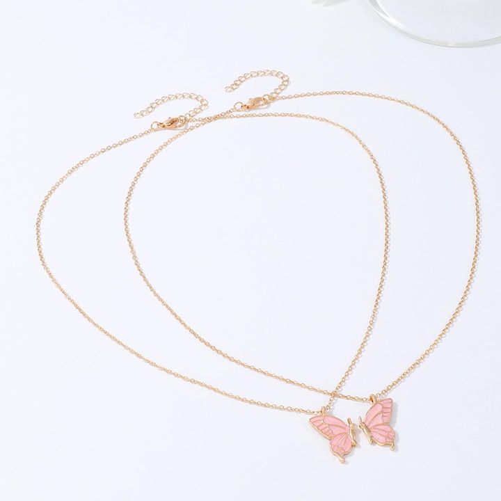 Creative%20Double%20Butterfly%20Necklace%20Charm%20Clavicle%20Chain%20Couple%20Necklace%20Friendship%20Butterfly%20Pendant%20Bff%20Necklace%20for%20Women%20Girls%20Best%20Friend%20Valentine's%20Gift%20-%20Image%208