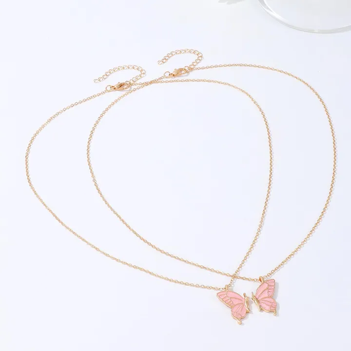 Creative%20Double%20Butterfly%20Necklace%20Charm%20Clavicle%20Chain%20Couple%20Necklace%20Friendship%20Butterfly%20Pendant%20Bff%20Necklace%20for%20Women%20Girls%20Best%20Friend%20Valentine's%20Gift%20-%20Image%208