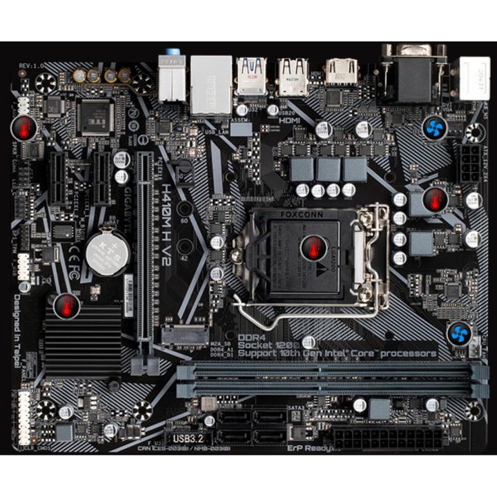 GYGABITE H410M H V2 DDR4 Intel 10th Gen Motherboard