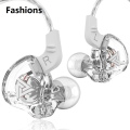 Fashions QKZ AK6 Bass Stereo Headset HiFi In Ear Headset Noise Cancelling Sport Running Headphones 3.5mm Plug Comfortable To Wear.