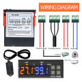 STC 3028 AC 220V Digital Temperature and Humidity Controller Egg Incubator Controller. 