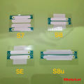 5 Sets White Sealing Marker Indicator Resealed Sticker for Apple Watch S9 Ultra S8 Ultra S7 SE Box Label Seal Film Stickers.