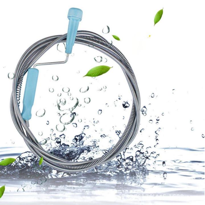 Cleaner Drain Auger Flexible Metal Spring Sink Dredge Auger Plumbing Snake Clog Remover for Bathroom Tub Toilet Sink Kitchen