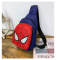 Air Backpack Wholesale Money Chest Bag Chao Fan Yang Crossbody Bag Boy Zero Kids Bag Cute Cartoon Spider-Man One Shoulder. 