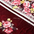 Chinese ac velvet super soft blanket> beautiful printed blanket.