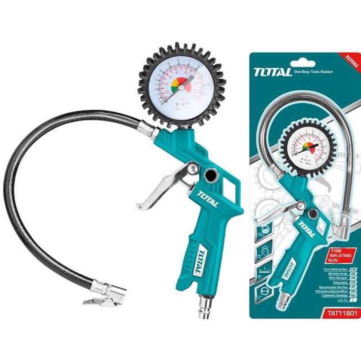 Air Tyre Inflating Gun 12BAR/174 PSI TOTAL-TAT11601