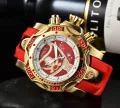 2023 Independent Station WIS AliExpress Good Selling Men's Large Plate INVICTA 3-Pin Functional Quartz Watch. 