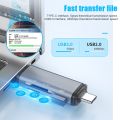 6 in 1 Type C Adapter OTG TF Micro USB SD Card Reader USB Memory Card For Macbook Samsung Huawei XiaoMi Laptop Phone Type-C. 