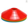 O&G 15pcs Agility Disc Cone Set Multi Sport Training Space Cones with Plastic Stand Holder for Soccer Football Ball Game Disc Mini Training Cones Field Markers. 