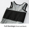 【Trending in Fashion】 Breathable Full Bandage Singlet Chest Binder Extra Tight Tomboy Binder Vest Wide Coverage Flatness Sport Tank.