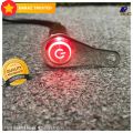 LED Motorcycle Switch ON+OFF Handlebar Mount Push Button 12V Work Light- RED. 