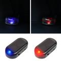 Car Security Light Solar Powered Simulated Dummy Alarm Wireless Warning Anti-Theft Caution Lamp LED Flashing Imitation. 