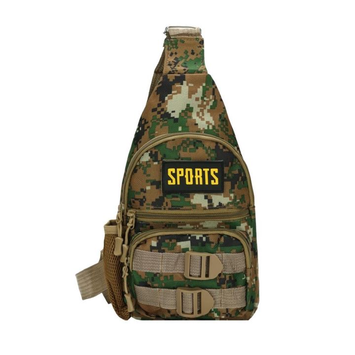 Camouflage Large-capacity Chest Bag Outdoor Multi-pocket