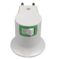 220V E27 Adapter Screw Mouth Night Light Lamp Holder Switch Round Foot Wall Type Mobile Lamp Shades.