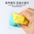 Factory in Stock Wholesale Leather Taobao TPR Colorful Diamond Ball Dog Toy Amazon Dog Training Molar Pet Toy. 