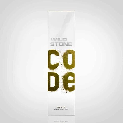 Wild Stone Code Gold Body Perfume - Refreshing & Long-Lasting Fragrance, For Men, 120 ml Body Spray Perfume Fragrance Scent