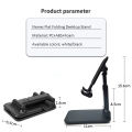 Desktop mobile Stand holder for Smartphone & Tab - Liftable , Foldable , Height adjustable , online Class , watch movie,Mobile stand,Universal. 