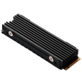 M.2 2280 NVMe Heatsink M.2 SSD Heatsink Cooling Pad Aluminum Dissipation with Thermal Pad for M2 2280 Ssd Durable Easy to Use Black. 