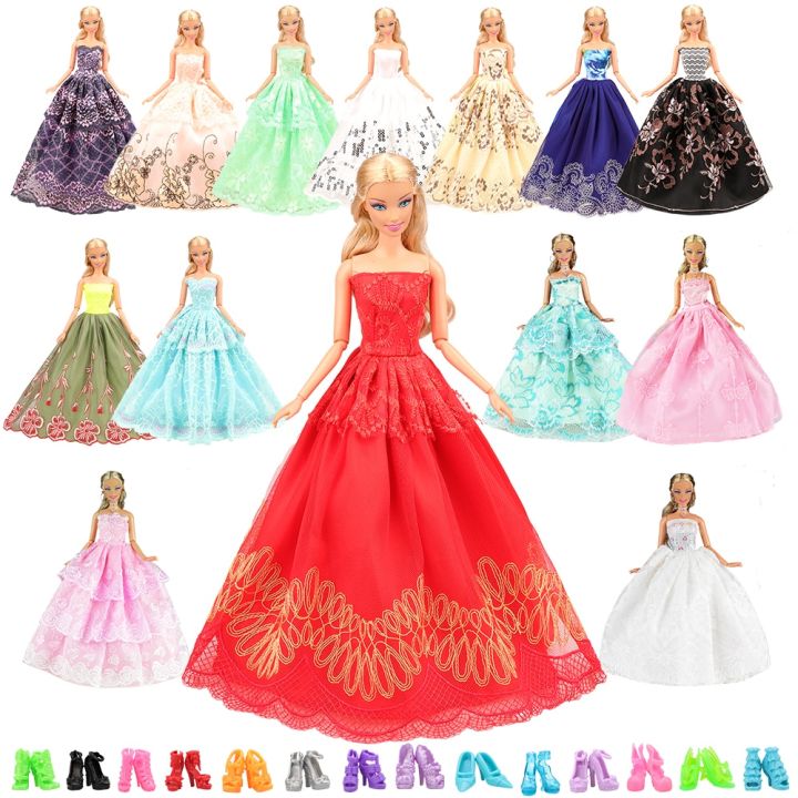 %E3%80%90LuckyBabyFans%20Store%E3%80%91(New)%20fashion%2015%20items/set%20doll%20accessories%20=%205%20dresses%20random%20pick%2010%20shoes%20wedding%20Noble%20party%20gown%20clothes%20for%20Barbie%20doll%20outfit%20-%20Image%203