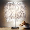 【Hey my home】Portable Metal Fur 15x35cm Handmade Lampshade for Modern Bedside Table Lamp Desk Light Home Decor. 