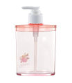 Rose Garden Multi Color Soap, Liquid, Shampoo and Hand Wash Dispenser Plastic Bottle - 420 ML.