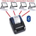 Pix 58D Desktop Pos Printer - Bluetooth and USB Thermal Pos Printer 58mm support cash drawer. 