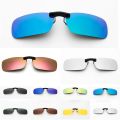 Polarized Clip On Sunglasses Driving Day Night Vision Lens Unisex Sport Fishing For Myopia Glasses Men Women Trip Travel Outdoor.