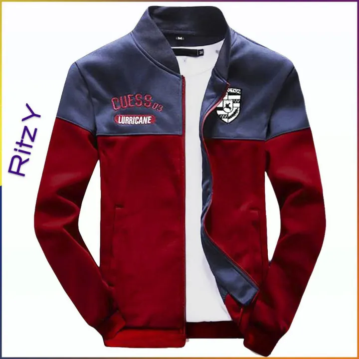 Men%5C's%20Winter%20Jacket%20(Red-Navy)%20-%20Image%202