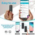Ulanzi J12 Wireless Lavalier Microphone System Audio Video Voice Recording Mic for iPhone Or Android Mobile Phone Laptop PC Live.