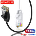 Cat6A Ethernet Cable 10Gbps Slim Lan Cable UTP Network Patch Cable For PS PC Internet Modem Router Cat 6a Cable Ethernet.