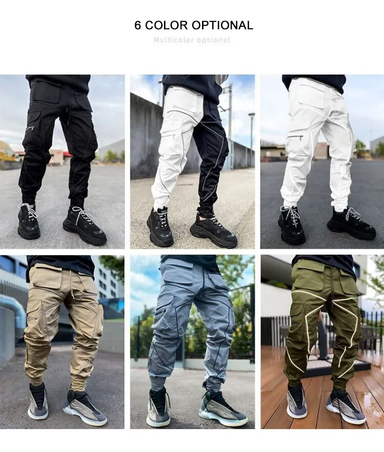 MMJ JOGGER PANTS SILVER 与えよ REFLECTIVE PRINT